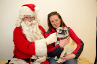 paws with santa 2013