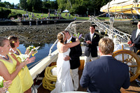 SCHOONER WEDDING 2012